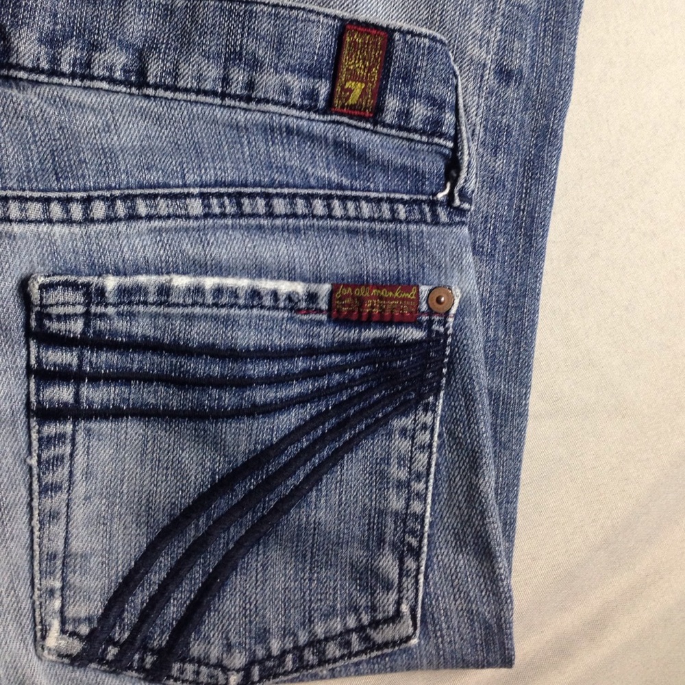 7 FOR ALL MANKIND BEAUTIFUL "DOJO" SHORT Size 27 - Picture 1 of 4